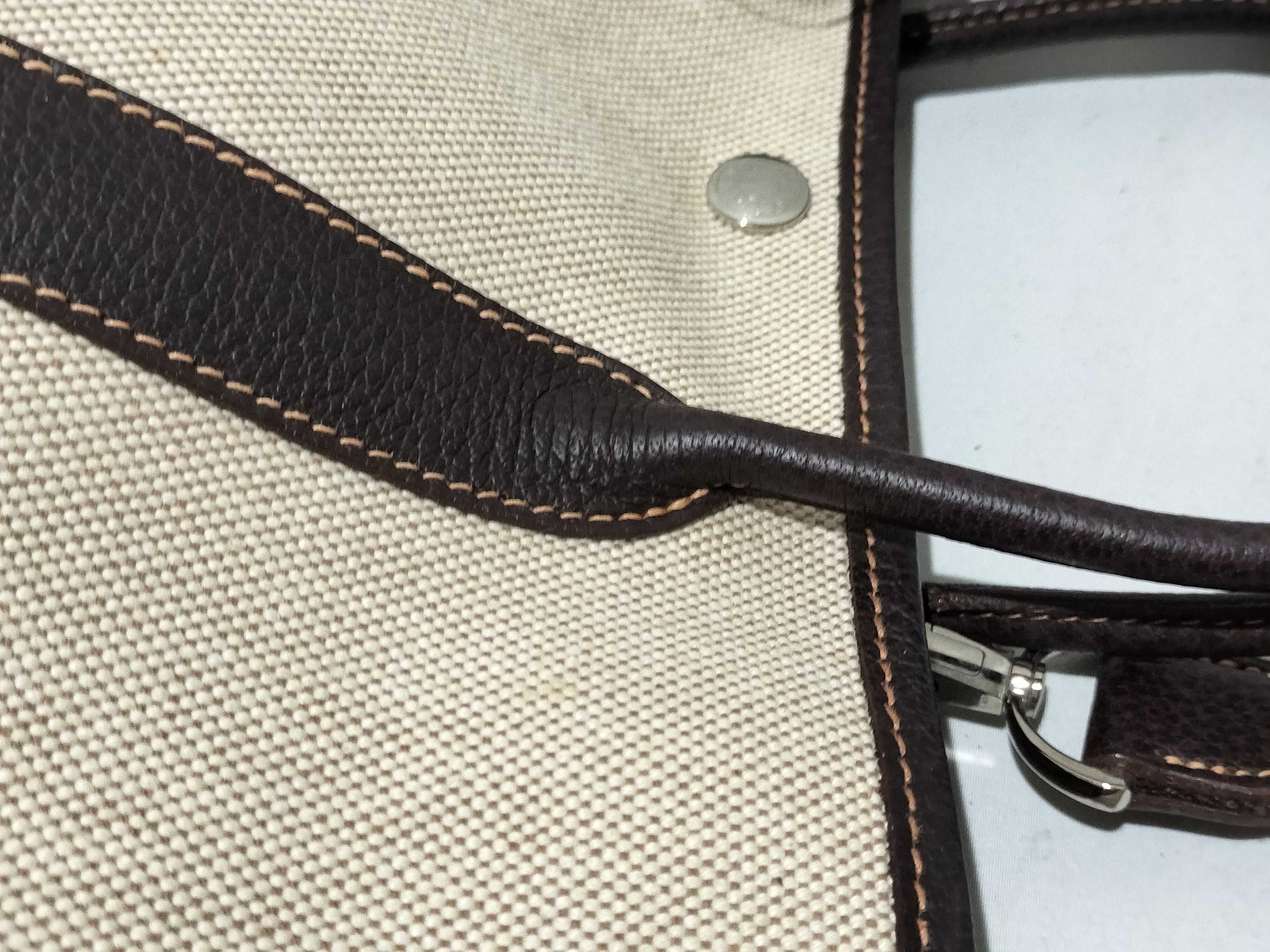 HERMES Garden Party TPM 2way Shoulder Bag