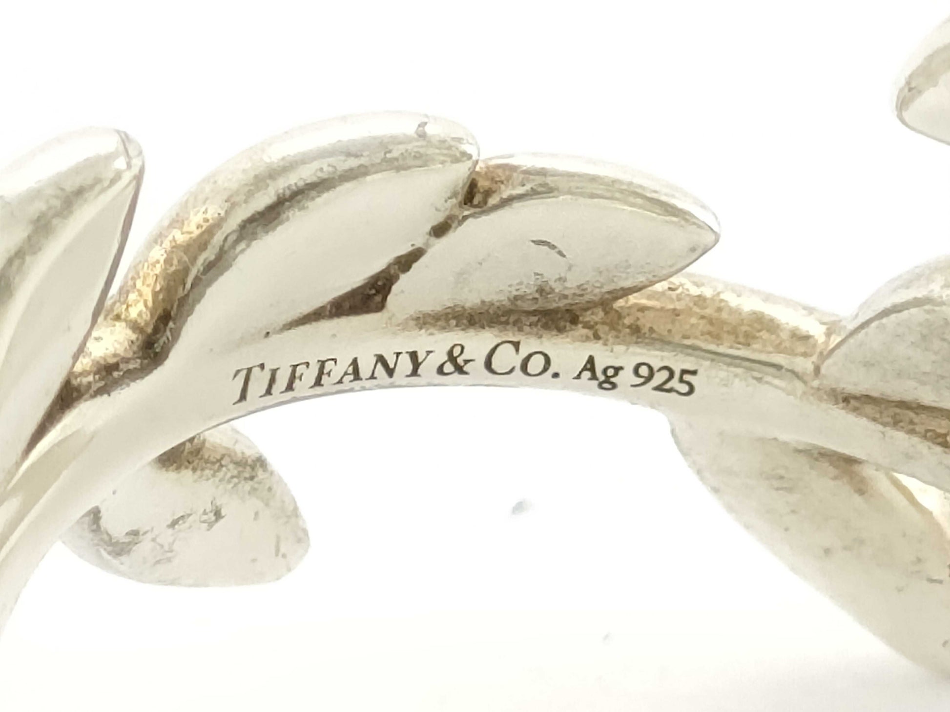 Tiffany & Co. Olive Leaf Ring 925 Ring
