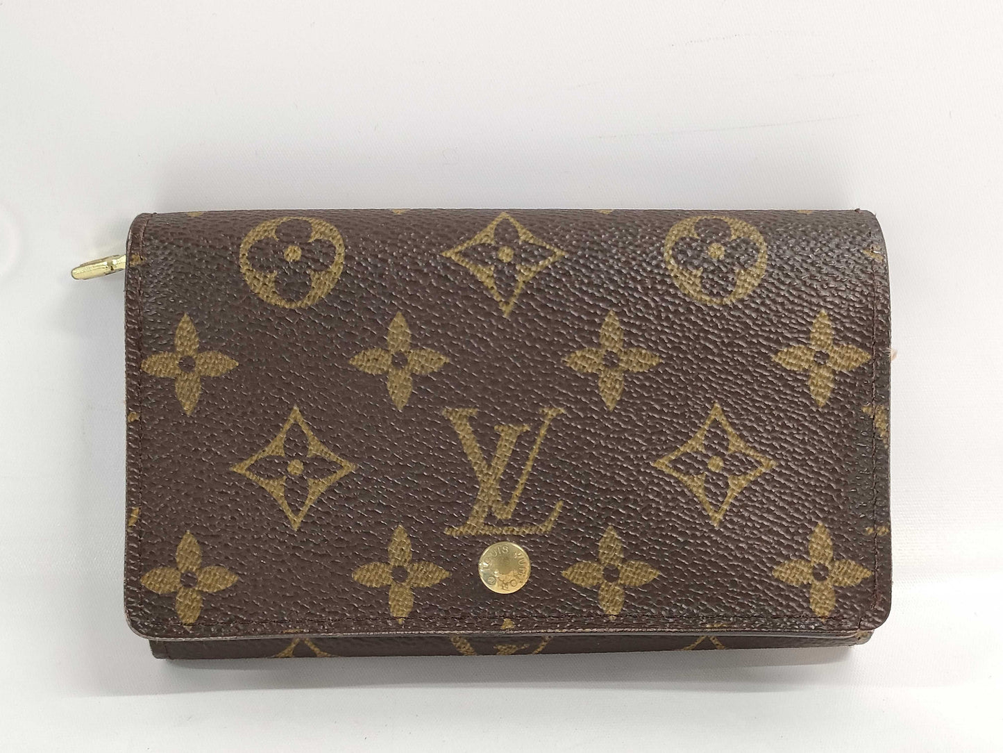 LOUIS VUITTON Monogram Porto Monevie Tresol Wallet
