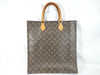 LOUIS VUITTON Monogram Sack Plastic Handbag