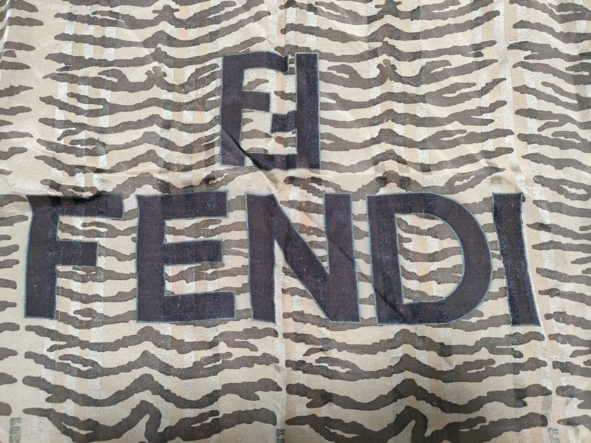 FENDI logo scarf scarf