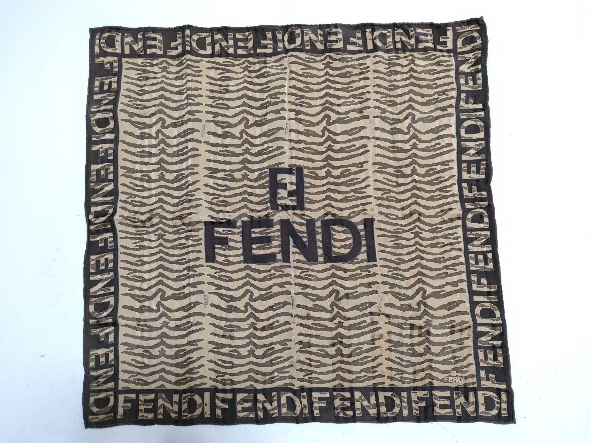 FENDI logo scarf scarf