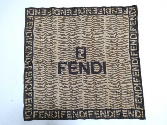 FENDI logo scarf scarf