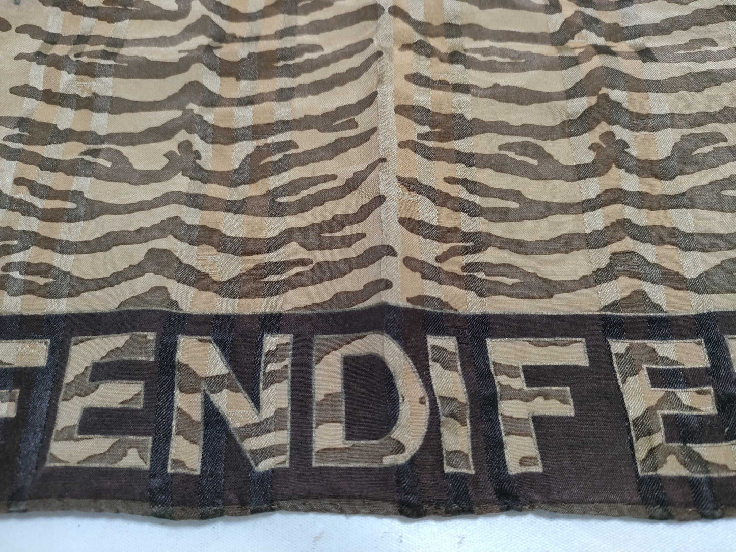 FENDI logo scarf scarf
