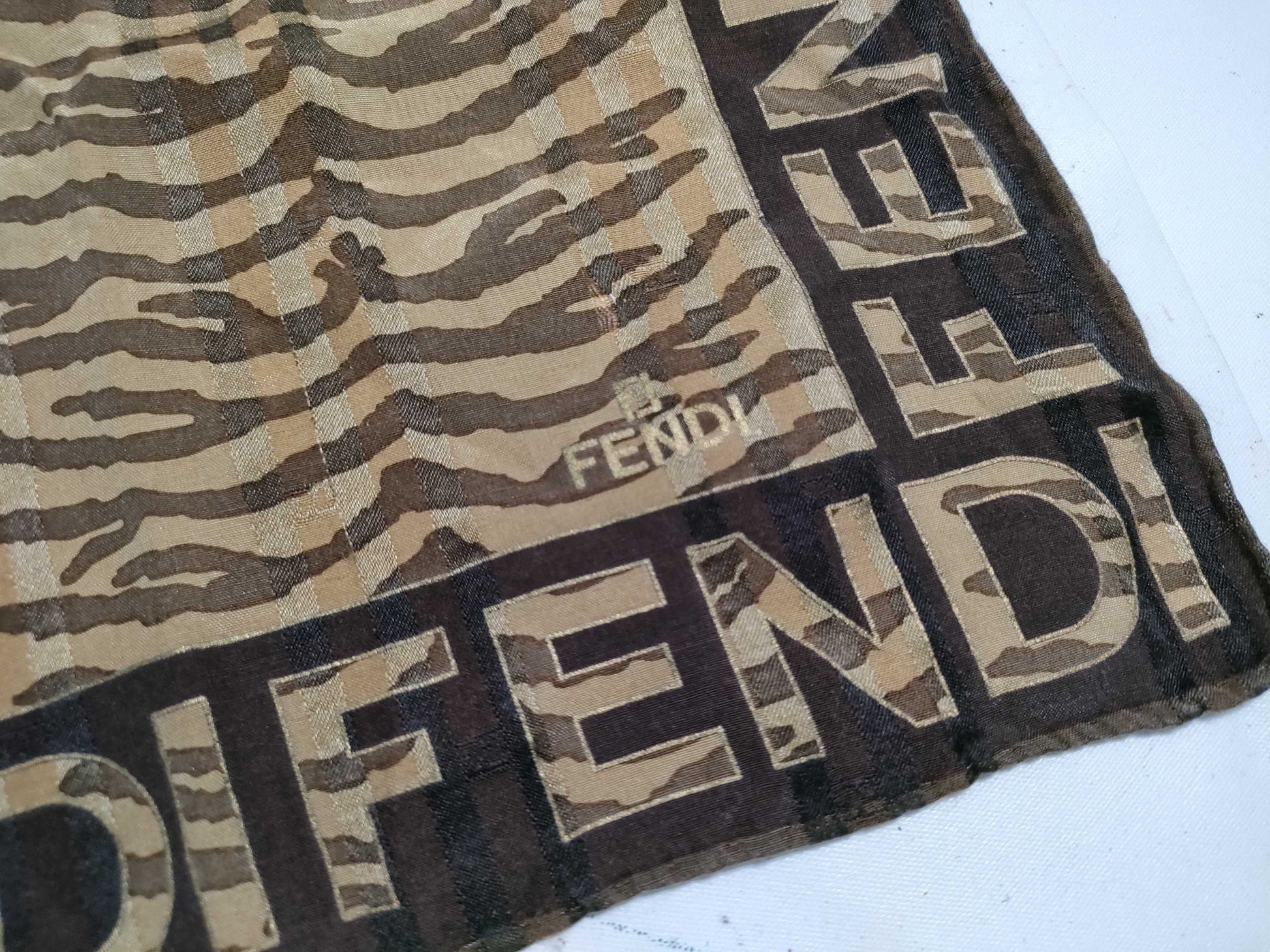 FENDI logo scarf scarf