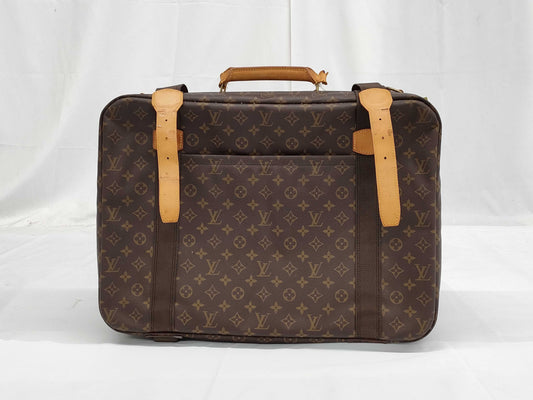 LOUIS VUITTON Monogram Satellite 65 PVC Brown M23352 Carry Bag
