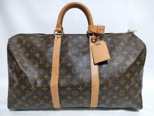 LOUIS VUITTON Monogram M41426 Keepall 50 Boston Bag