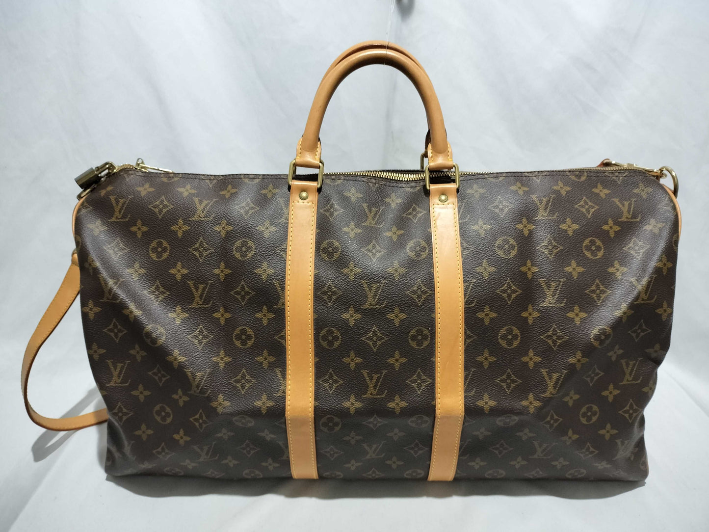 LOUIS VUITTON Monogram M41414 Kipol Bangliere 55 Boston Bag