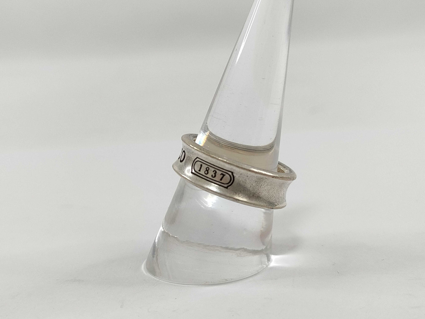 Tiffany & Co. SV925 1837 Narrow Ring 8.2g