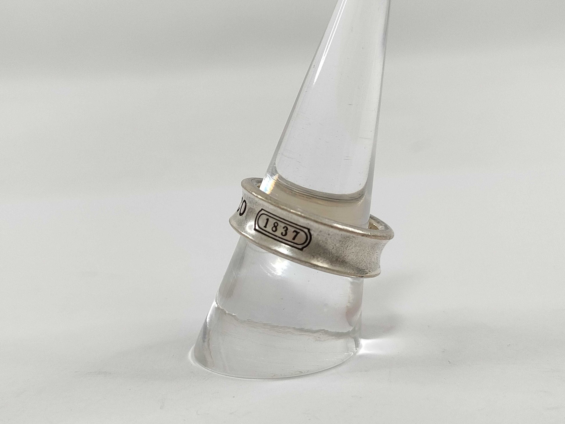 Tiffany & Co. SV925 1837 Narrow Ring 8.2g