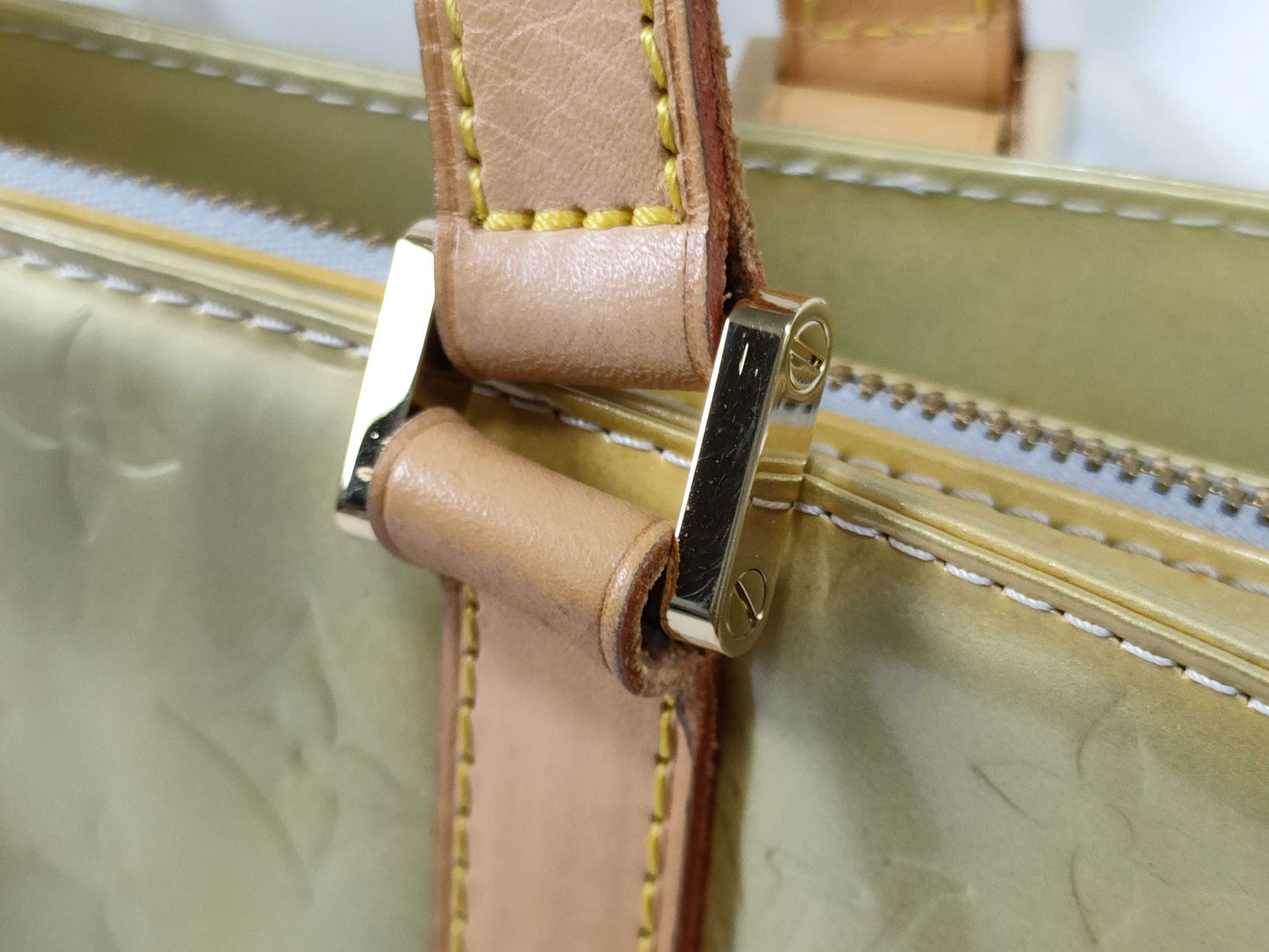 LOUIS VUITTON Verni Columbus M91047 Tote Bag