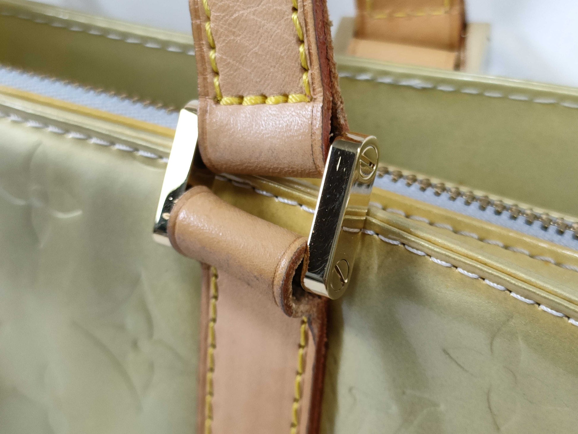 LOUIS VUITTON Verni Columbus M91047 Tote Bag