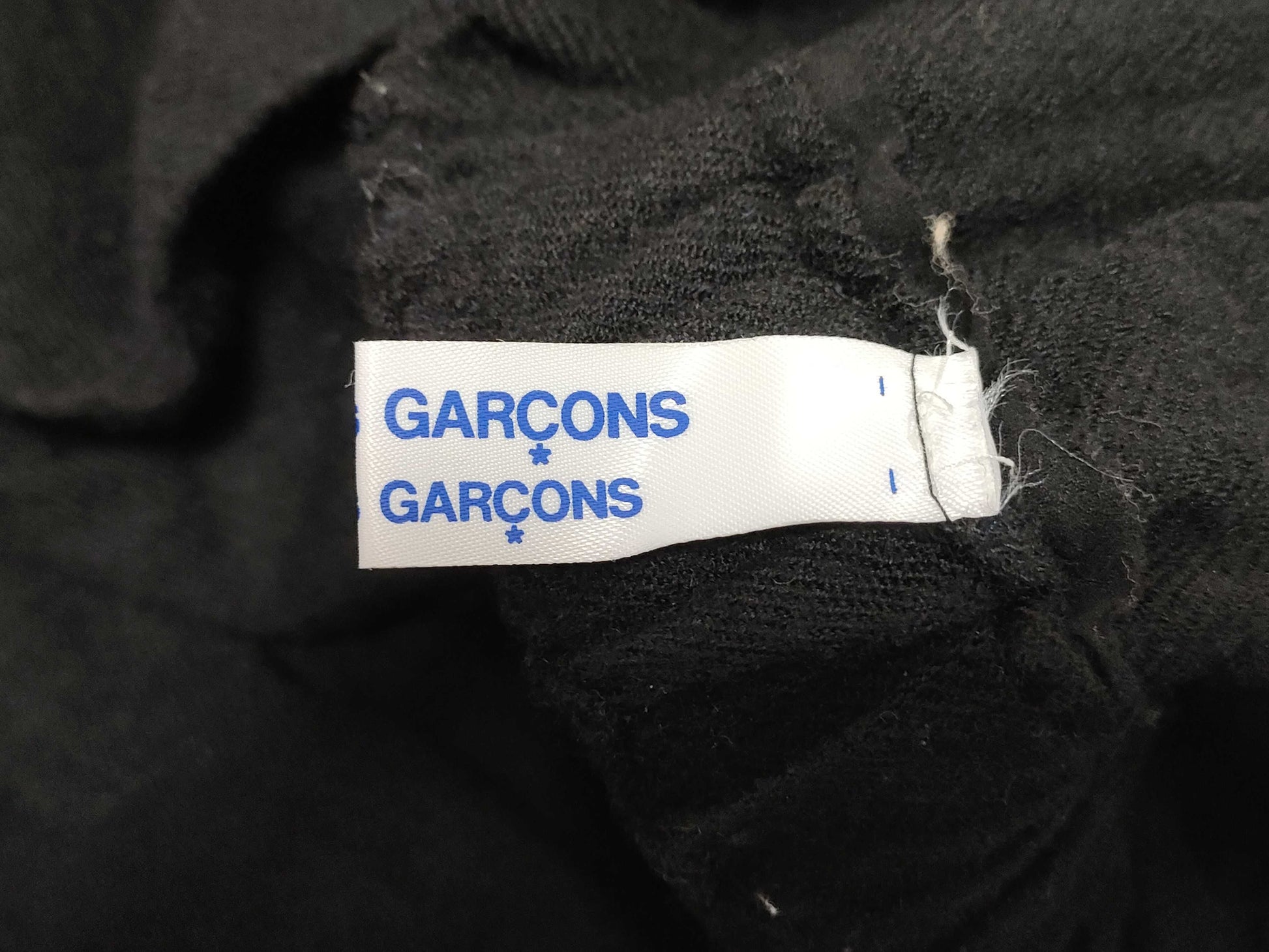 COMME des GARCONS Wool Design Flared Skirt