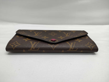 LOUIS VUITTON Monogram Portefeuil Josephine Initials Wallet