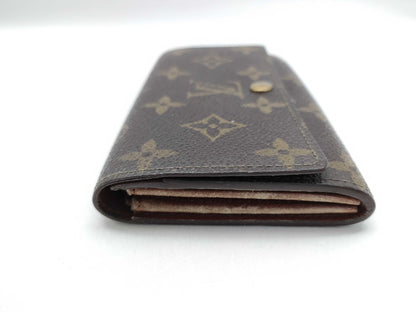 LOUIS VUITTON Monogram M61735 Porto Mone Zip Wallet