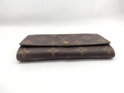 LOUIS VUITTON Monogram M61735 Porto Mone Zip Wallet