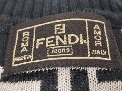 FENDI Pecan and Zucca print long sleeve cardigan