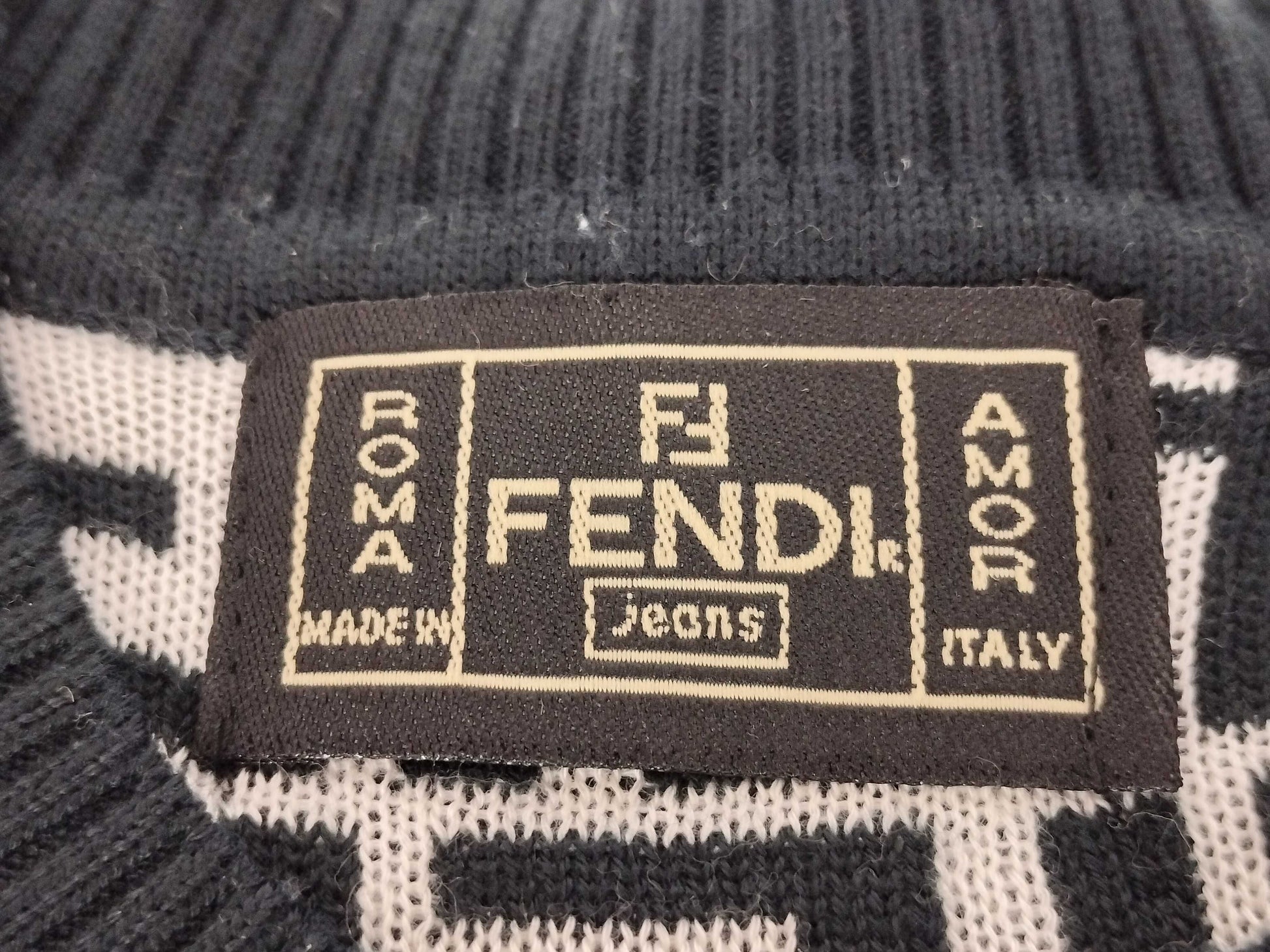 FENDI Zucca print short sleeve top