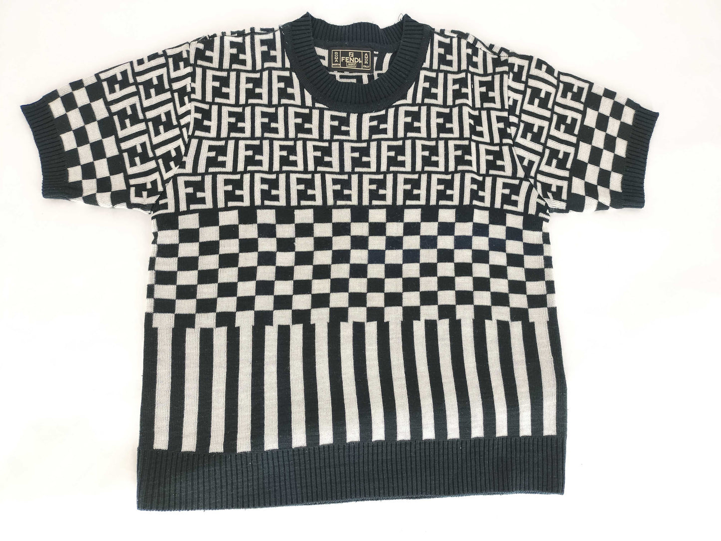 FENDI Zucca print short sleeve top