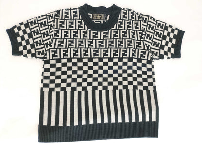 FENDI Zucca print short sleeve top