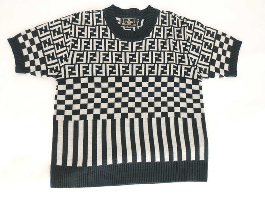 FENDI Zucca print short sleeve top