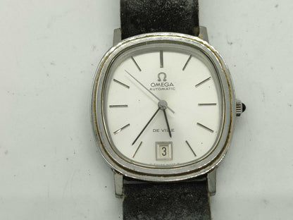 OMEGA Devil Date Men's Watch with Deteriorated Strap