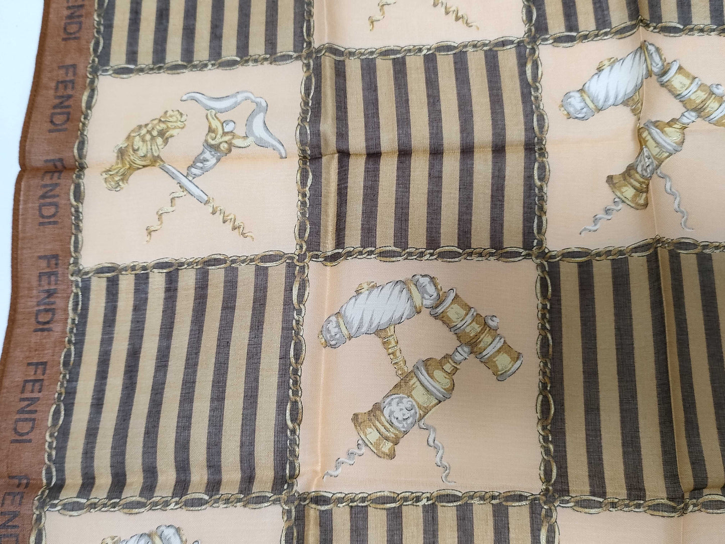 FENDI Unused Handkerchief*2 Other Accessories