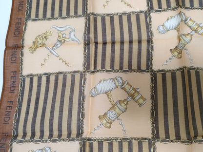 FENDI Unused Handkerchief*2 Other Accessories