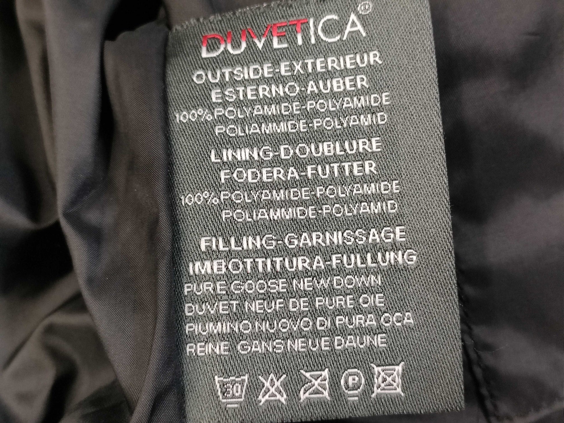 DUVETICA Down Coat Green Fur Jacket
