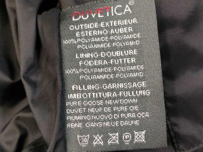 DUVETICA Down Coat Green Fur Jacket