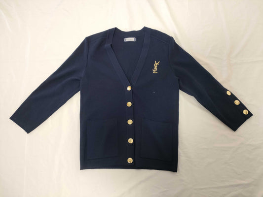 Yves Saint Laurent Knitted Sweater Cardigan