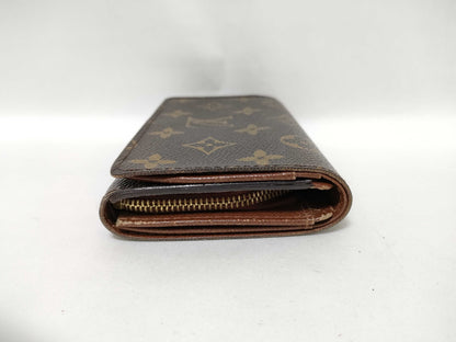 LOUIS VUITTON Monogram Monogram Portomone Bietresol Wallet