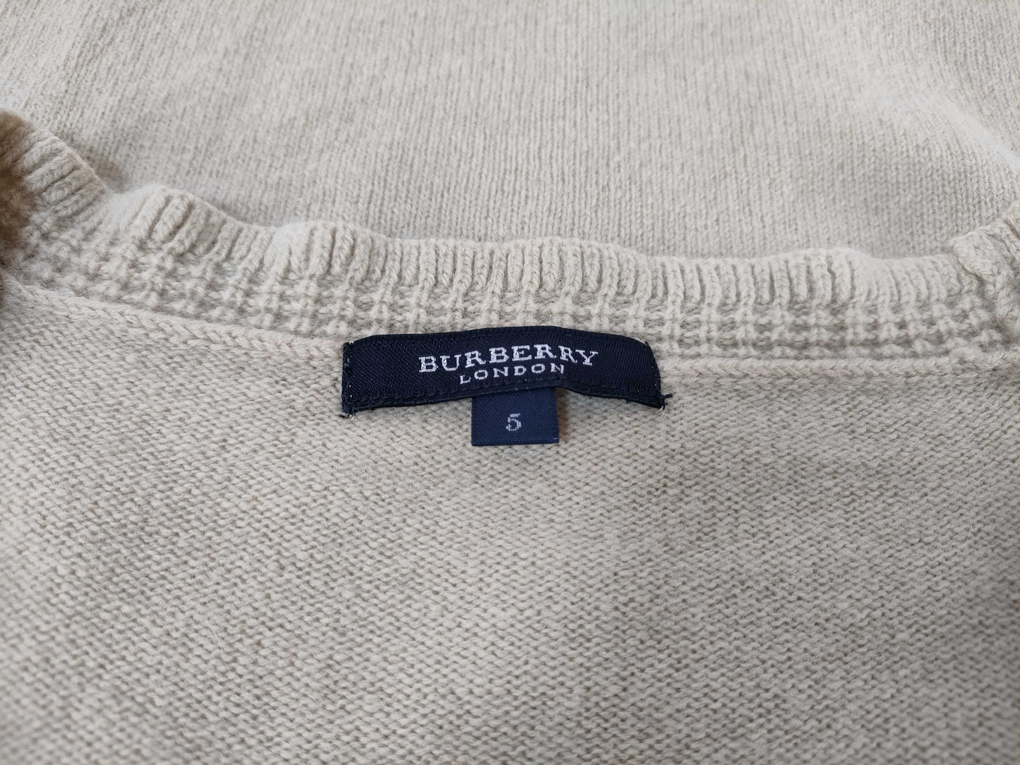 BURBERRY □ BURBERRY knit check top