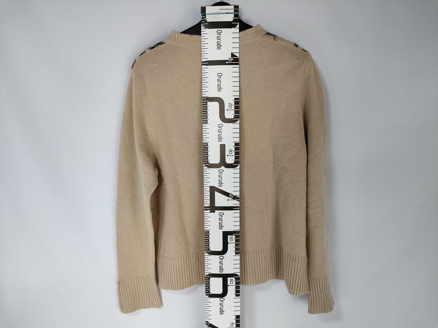 BURBERRY □ BURBERRY knit check top