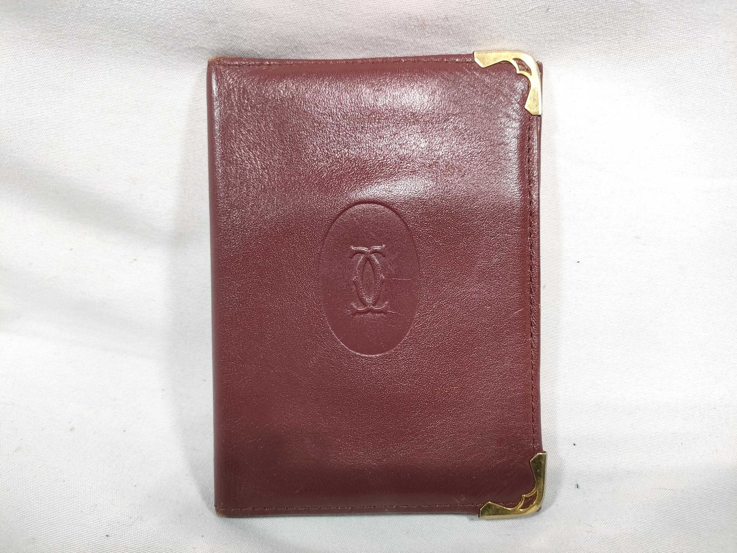 Cartier Bordeaux Pass Case, Card Case, Pass Case, Business Card Case