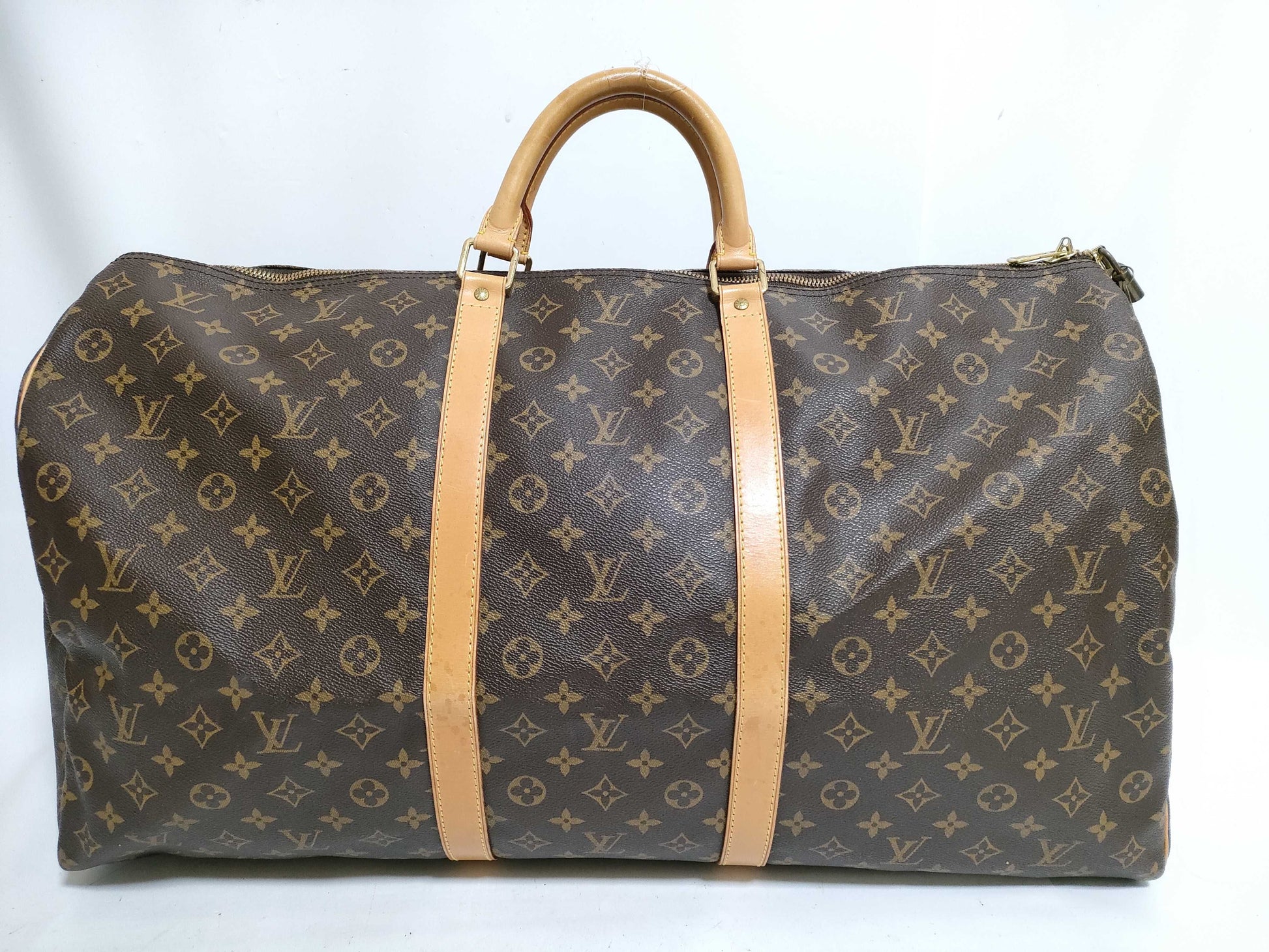 LOUIS VUITTON Monogram M41422 Keepall 60 Boston Bag