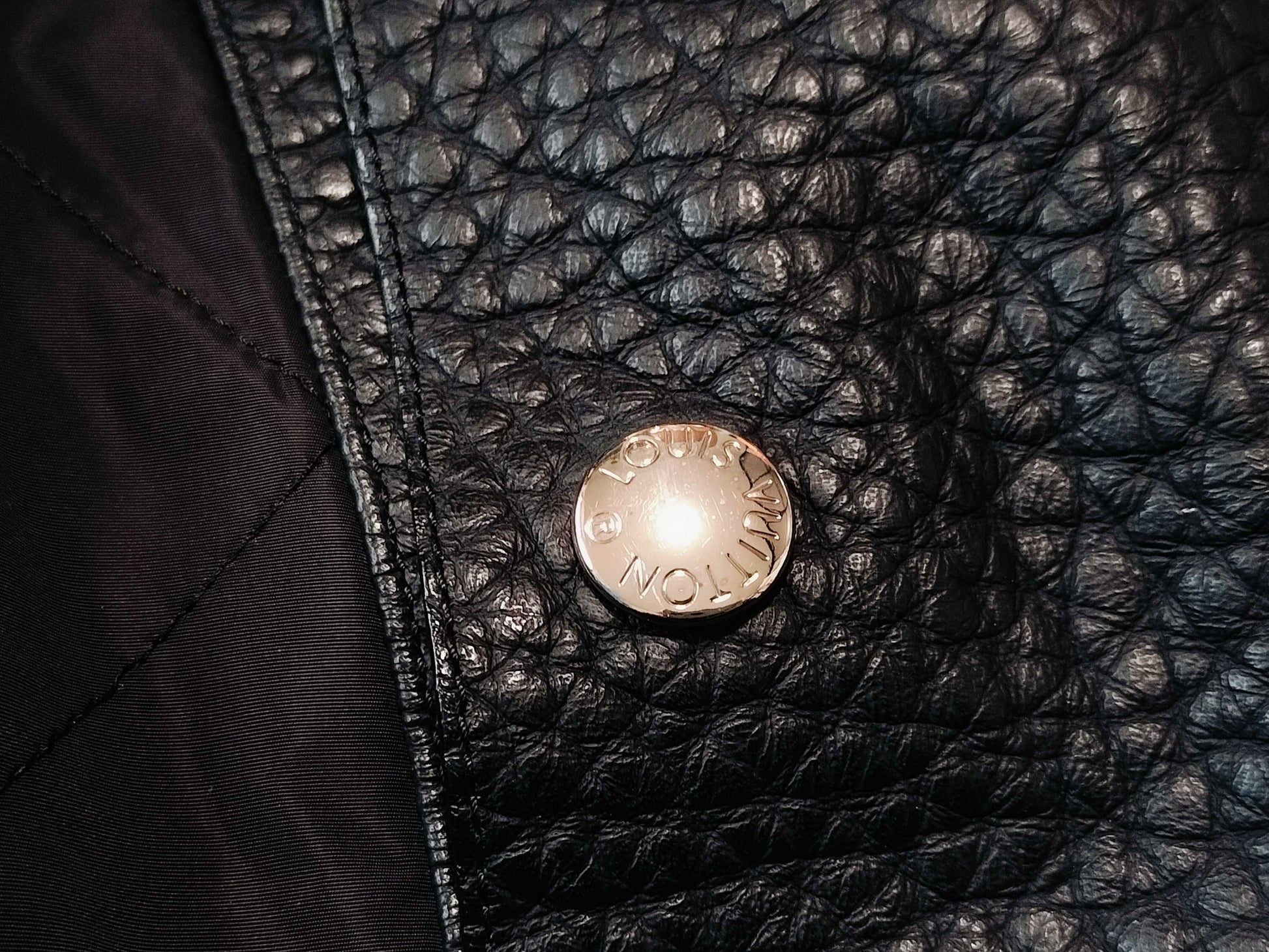 LOUIS VUITTON Nylon x Leather Vest Vest