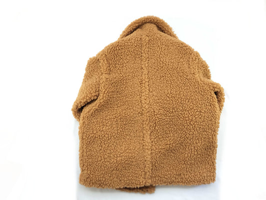 UGG Teddy Coat, Camel, Size XS, Jacket