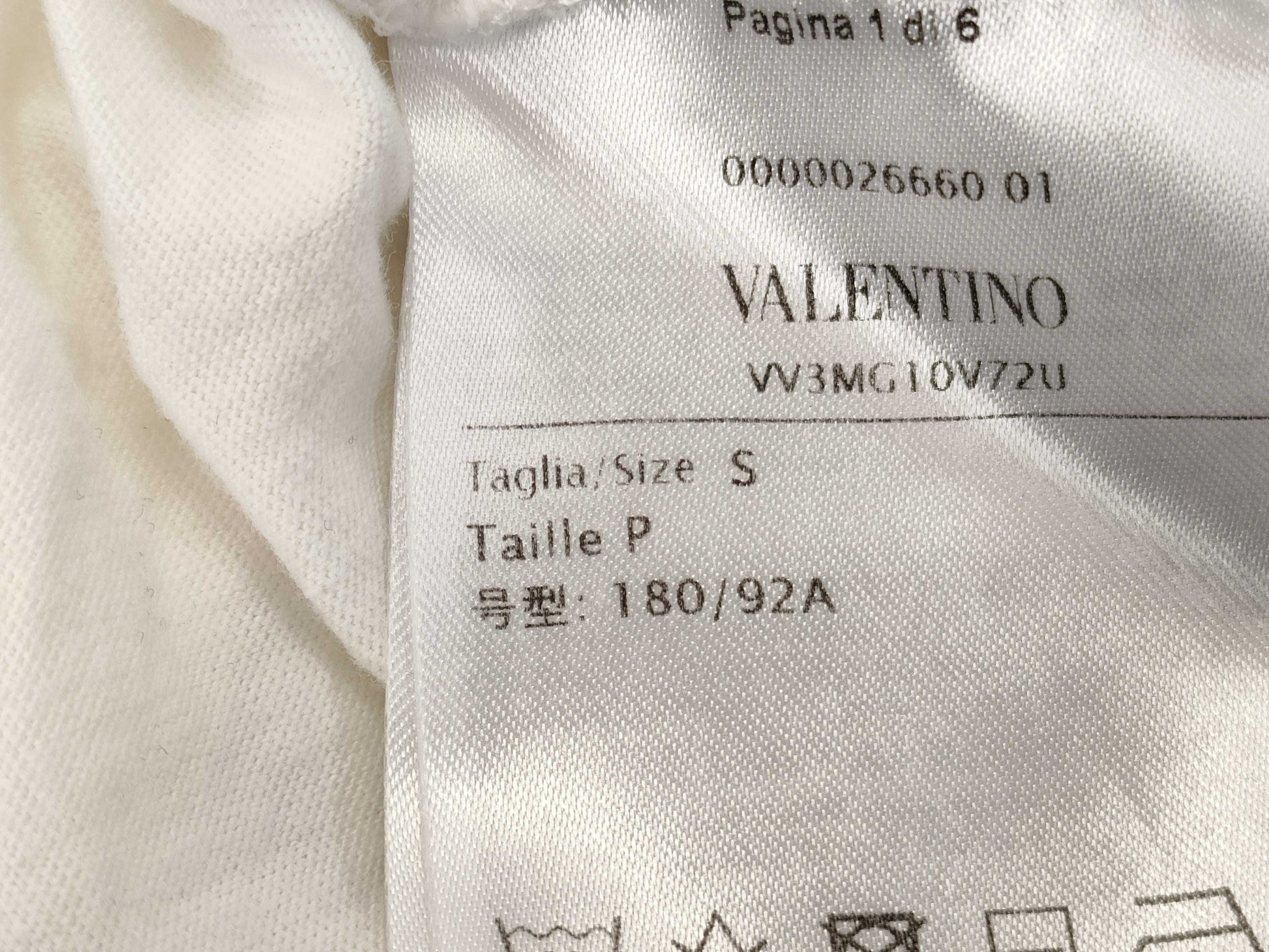 VALENTINO Valentino Logo T-shirt