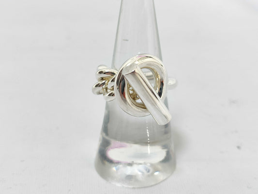 HERMES Croisette/Ag925/Ring
