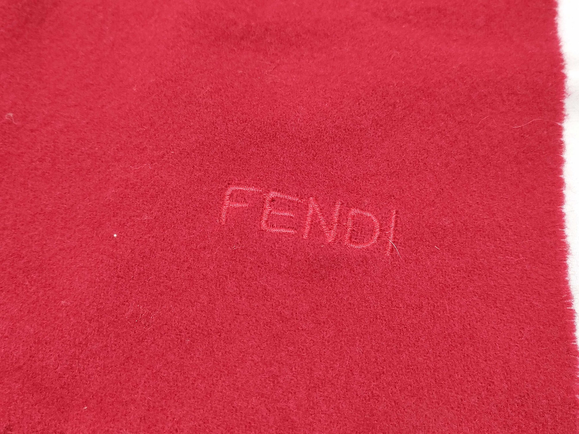 FENDI scarf red scarf