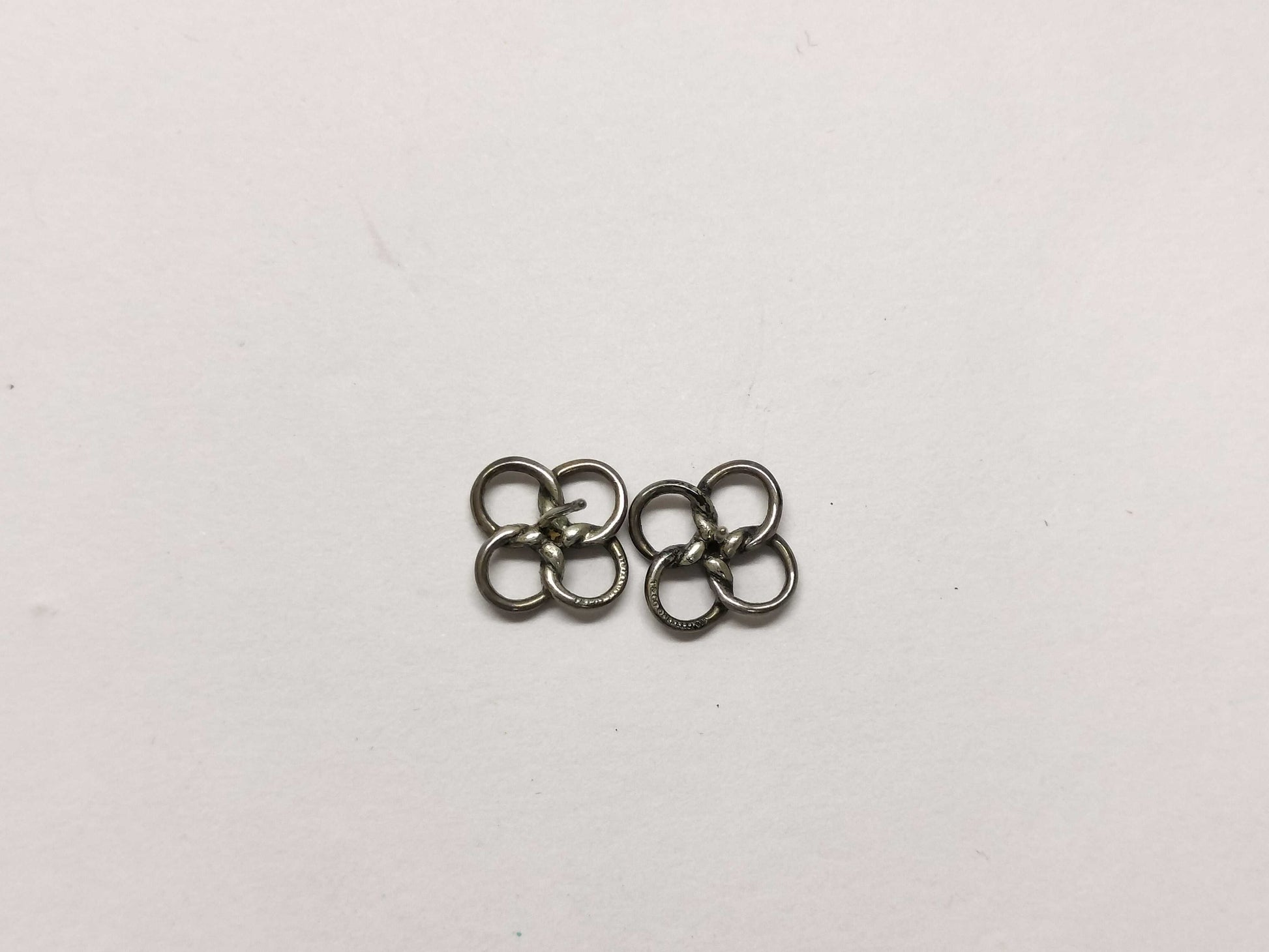 Tiffany & Co. Quadrofolio Earrings, SV925, 2.0g