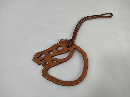 HERMES Paddock Cheval Charm Keycase Keychain