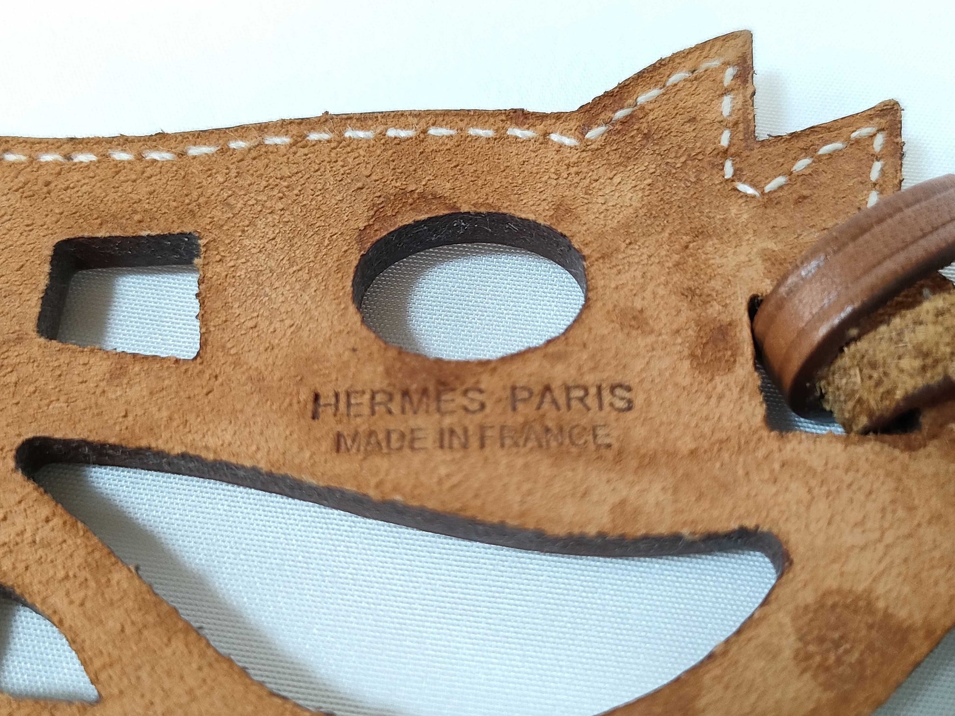 HERMES Paddock Cheval Charm Keycase Keychain