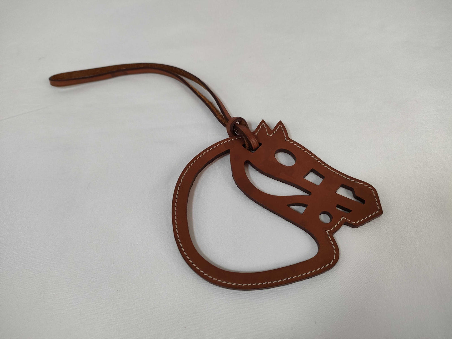 HERMES Paddock Cheval Charm Keycase Keychain