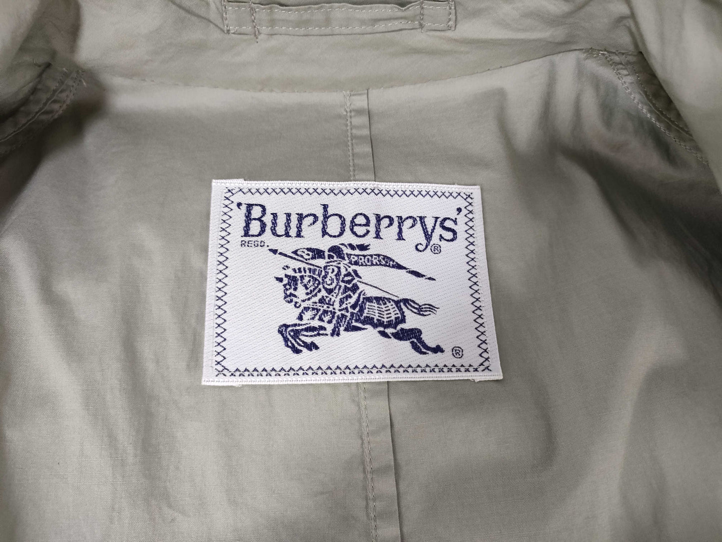 Burberrys double button coat Burberrys coat