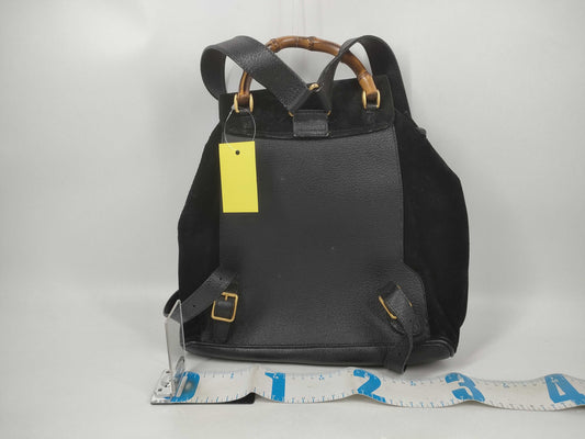 GUCCI Bamboo Suede Backpack 003.2058.0016 Backpack