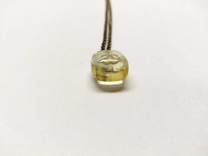 CHANEL 06P Necklace Clear Coco Necklace