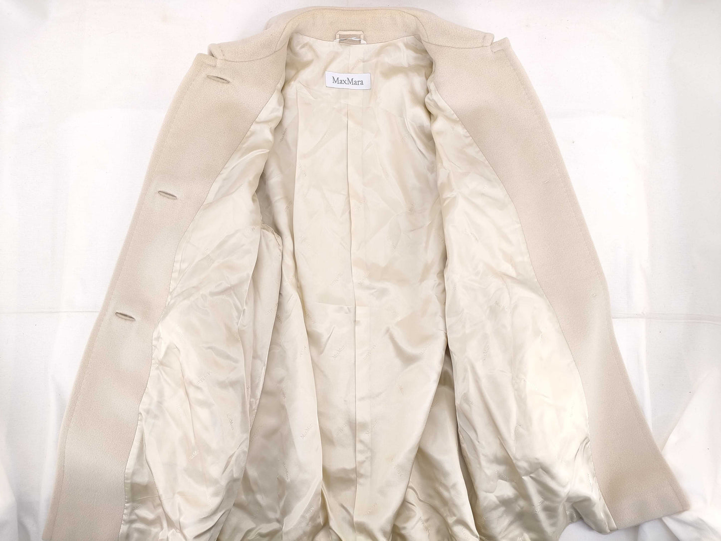 MaxMara MAXMARA Coat 90% Wool 10% Cashmere Coat