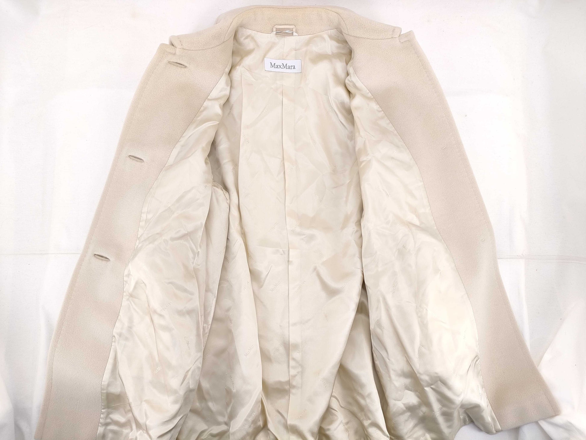 MaxMara MAXMARA Coat 90% Wool 10% Cashmere Coat